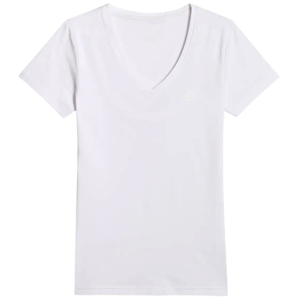 Koszulka damska 4F F3307 biała 4FWMM00TTSHF3307 10S