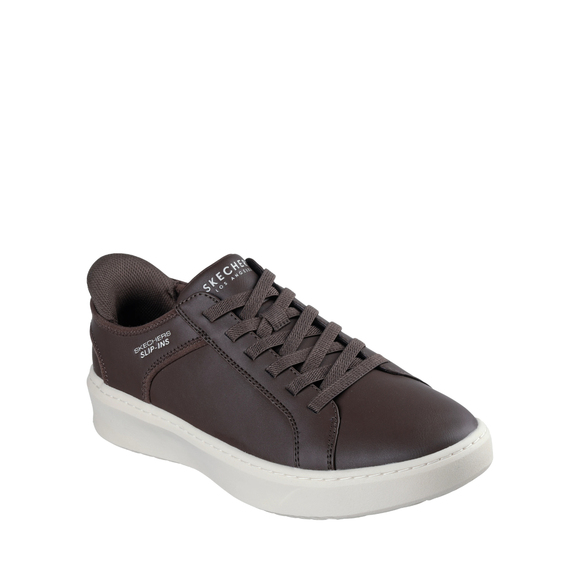 Buty męskie Skechers Court Break Double Vented 183177 CHOC