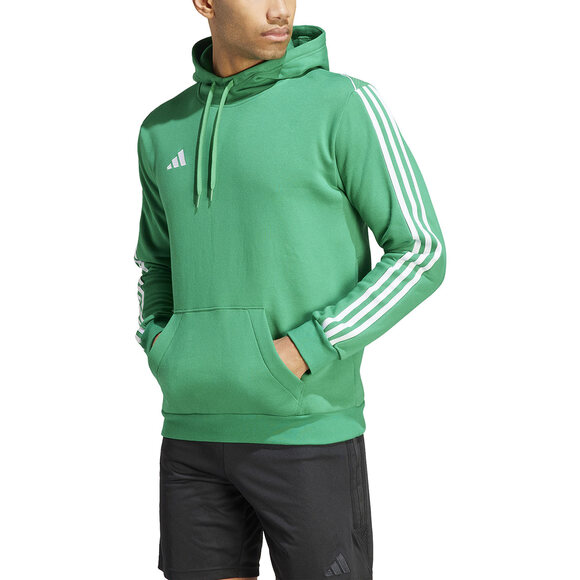 Bluza męska adidas Tiro 23 League Sweat Hoodie zielona IC7857