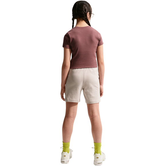Spodenki dla dzieci Nike Sportswear Club kremowe FZ5512 236