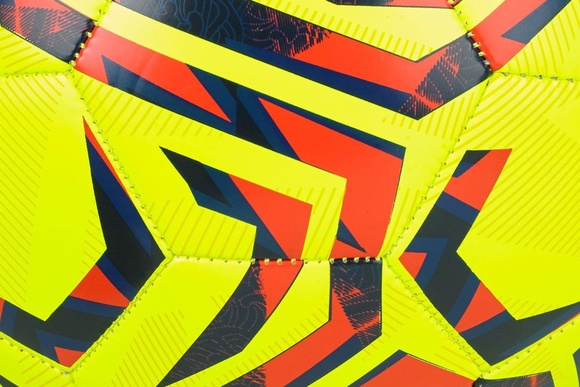 Piłka nożna SELECT Classic v25 żółto/czerwona