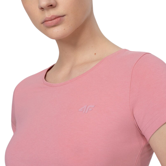 Koszulka damska 4F jasny róż H4L22 TSD350 56S