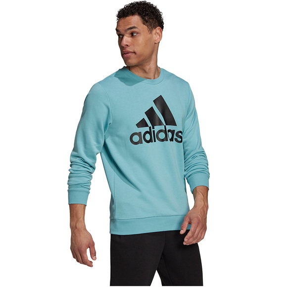 Bluza męska adidas Essentials Big Logo Sweatshirt niebieska H12163