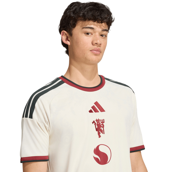Koszulka męska adidas Manchester United 26/27 Third Jersey beżowa KA6876