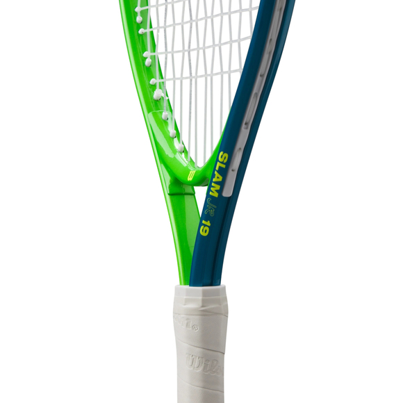 Rakieta do tenisa ziemnego Wilson Slam Junior 19 Boys TNS RKT 3 1/2 zielona WR172110U