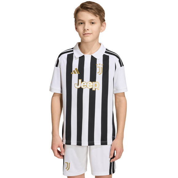 Koszulka dla dzieci adidas Juventus 26/27 biało-czarna KB8836