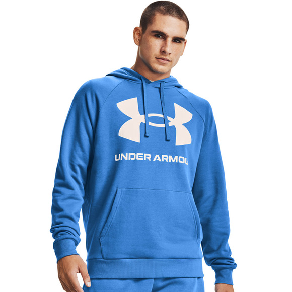 Bluza męska Under Armour Rival Fleece Big Logo HD jasny niebieski 1357093 787