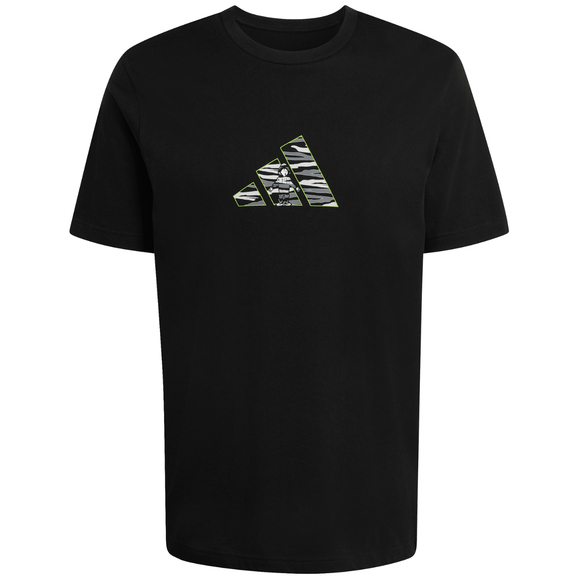Koszulka męska adidas Camo Explorer Graphic czarna JZ7500