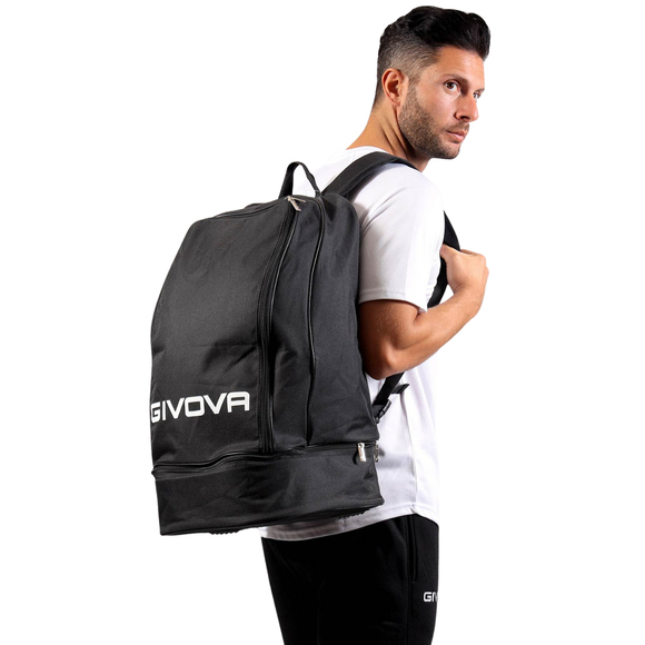Plecak Givova Zaino z usztywnianym dnem czarny B007-0010-UNICA