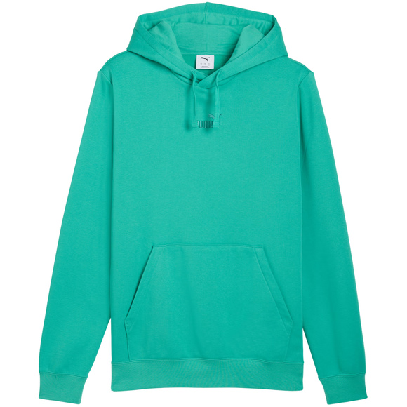 Bluza męska Puma ESS No.1 Logo Centered Hoodie zielona 692914 40