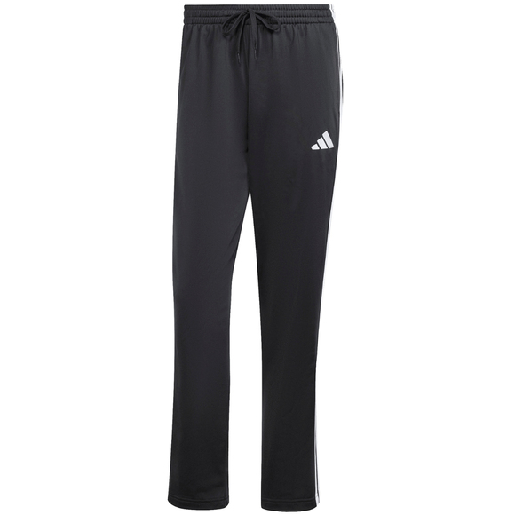 Spodnie męskie adidas 3-Stripes Tricot Regular-Fit Open Hem czarne JI8802