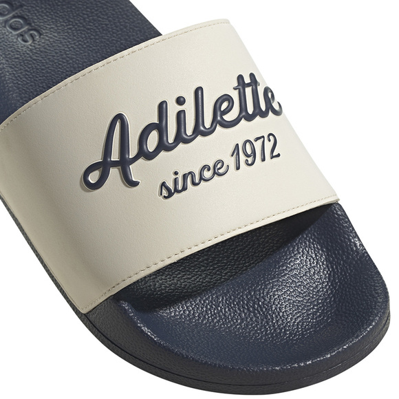 Klapki adidas Adilette Shower biało-granatowe GW8748