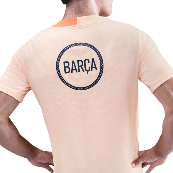 Koszulka męska Nike FC Barcelona Strike Third pomarańczowa HM3344 808