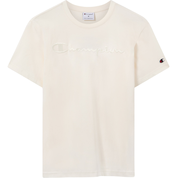 Koszulka męska Champion SS Tee kremowa 220273 YS084