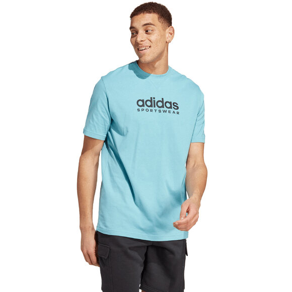 Koszulka męska adidas All SZN Graphic Tee niebieska IC9820