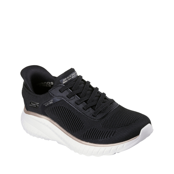Buty damskie Skechers Bobs Squad czarne 117497 BKGD