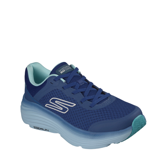 Buty męskie Skechers Max Cushioning Endeavour niebieskie 220613 BLU