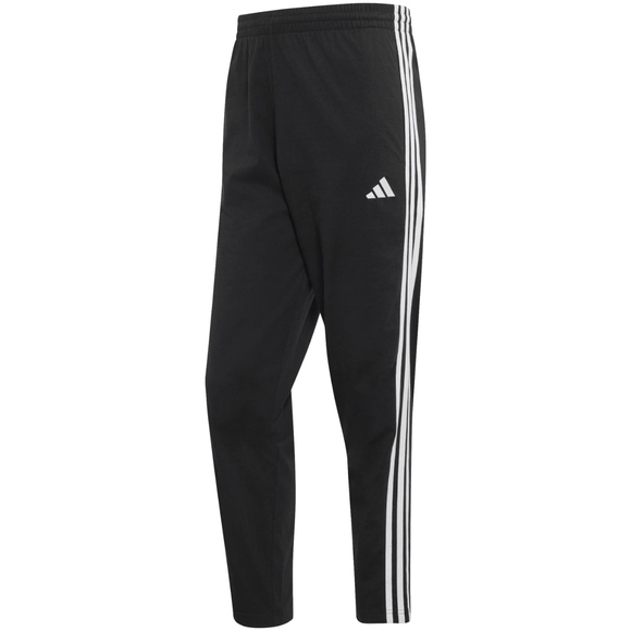 Spodnie męskie adidas Essentials 3-Stripes Single Jersey czarne KY6611
