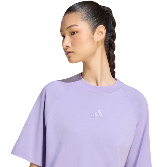 Koszuka damska adidas Kit fioletowa KT0301