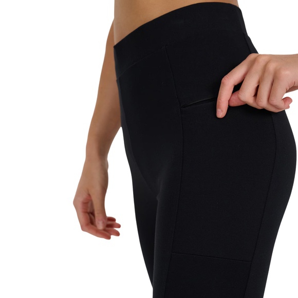 Legginsy damskie 4F CAS F242 głęboka czerń 4FWAW25TTIGF242 20S
