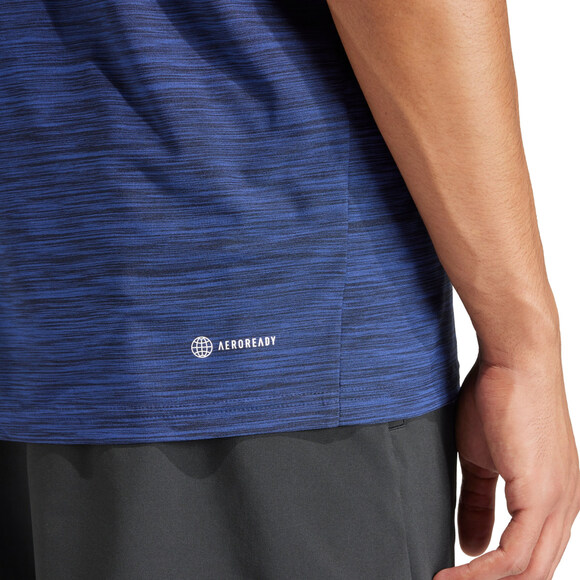 Koszulka męska adidas Train Essentials Stretch Training Tee niebieska IA3901