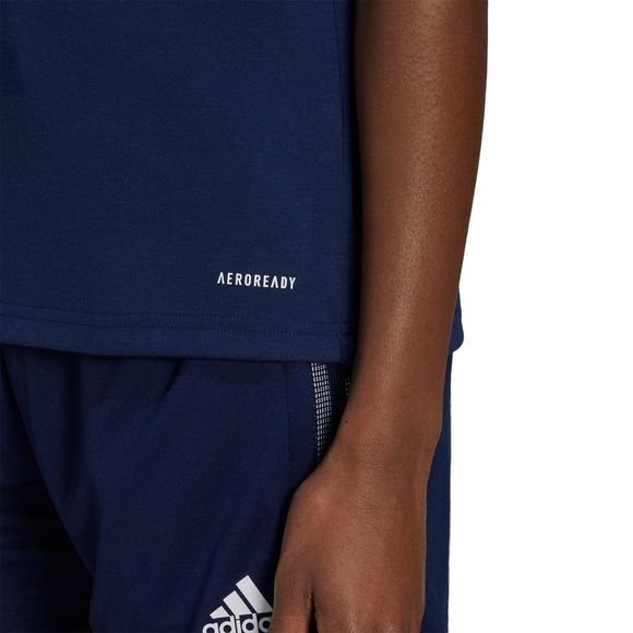 Koszulka damska adidas Tiro 21 Polo W granatowa GK9674