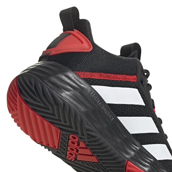 Buty koszykarskie męskie adidas Ownthegame 2.0 czarno-czerwone H00471