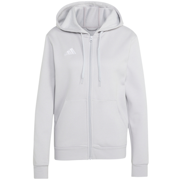 Bluza damska adidas Entrada 26 Full Zip Hoodie szara KF5936