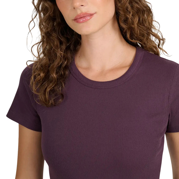 Koszulka damska 4F F2337 ciemny fiolet 4FWAW25TTSHF2337 50S