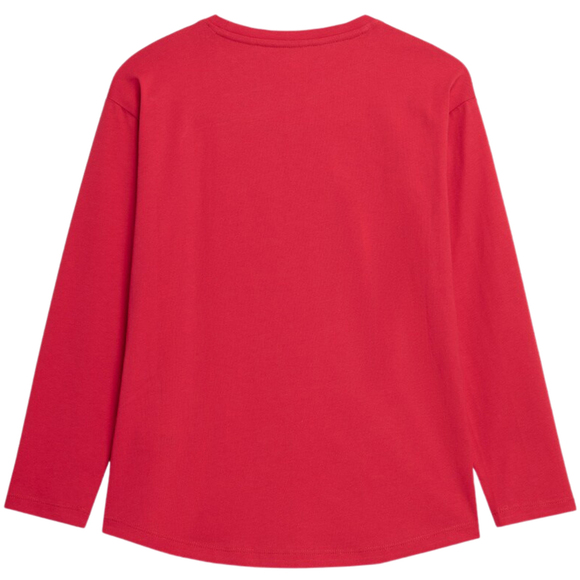 Koszulka dla dziewczynki 4F czerwona HJZ22 JTSDL002 62S