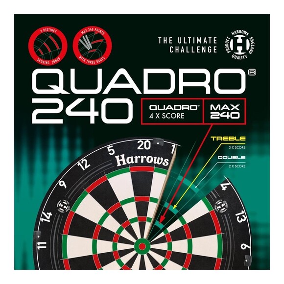 Tarcza sizalowa HARROWS QUADRO 240