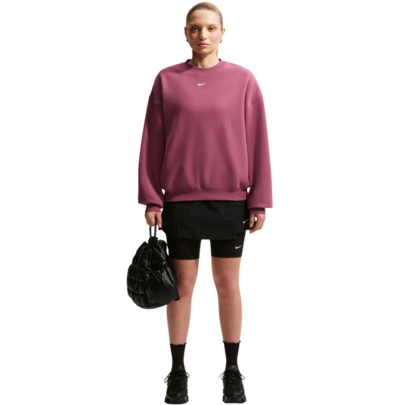 Bluza damska Nike Studio Fleece różowa IM8082 654