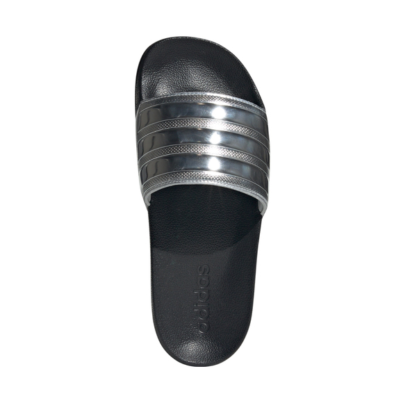 Klapki adidas Adilette Shower czarno-srebrne JQ9282 