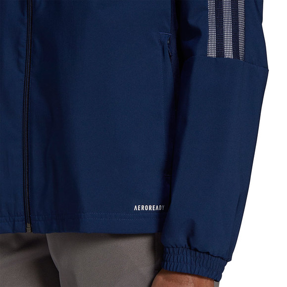 Bluza damska adidas Tiro 21 Windbreaker granatowa GP4968