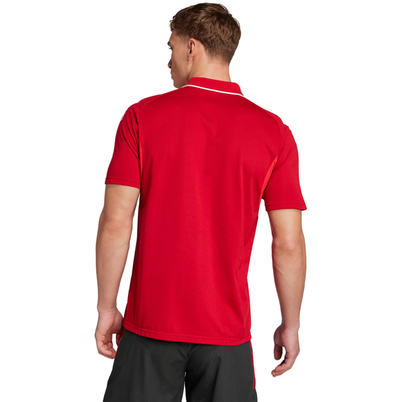 Koszulka męska adidas Tiro 25 Competition Polo czerwona JY1805