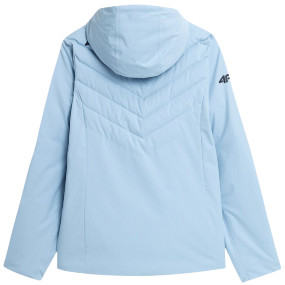 Kurtka narciarska damska 4F jasny niebieski H4Z22 KUDN003 34S