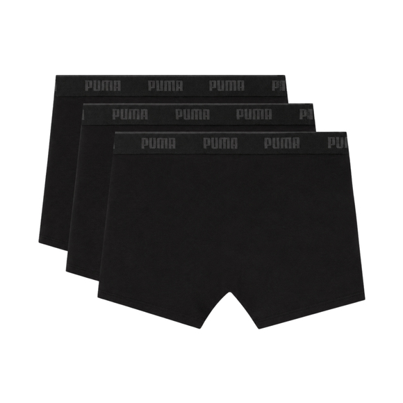 Bokserki męskie Puma 3 pak czarne 947130 03