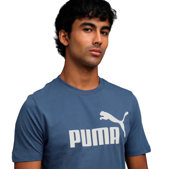 Koszulka męska Puma Ess No.1 Logo Tee (s) niebieska 682533 80