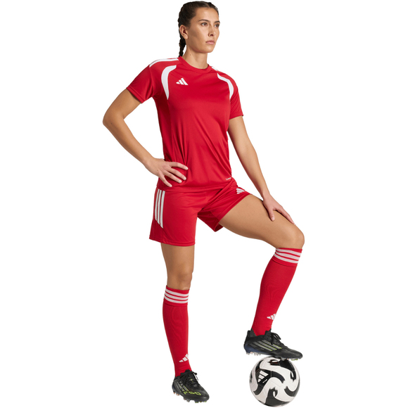 Spodenki damskie adidas Tiro 26 League czerwone KA8810