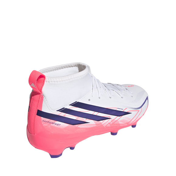 Buty piłkarskie dla dzieci adidas F50 Hyperfast League Mid FG KK1316