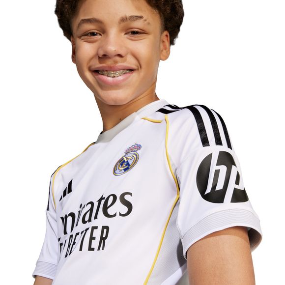 Koszulka dla dzieci adidas Real Madrid 25/26 Home biała JN8887