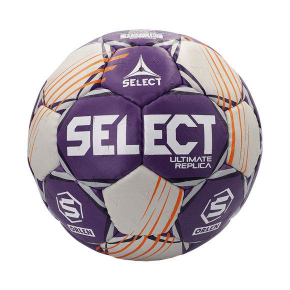 Piłka ręczna Select Ultimate Orlen Superliga 2 EHF Replica fioletowo-szara 13473
