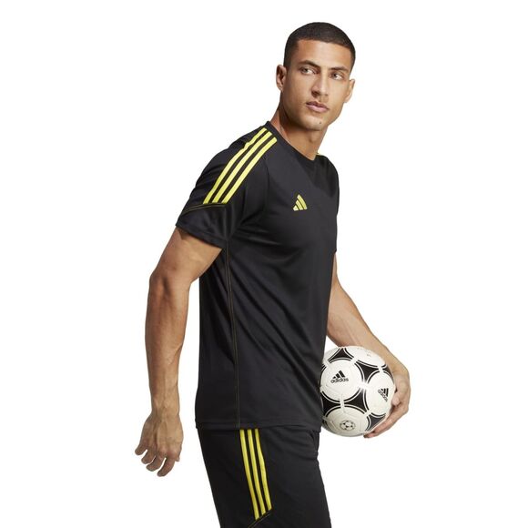 Koszulka męska adidas Tiro 23 Club Training Jersey czarno-żółta IC1589