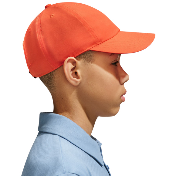 Czapka z daszkiem dla dzieci Nike Dri-Fit Club pomarańczowa FB5064 842