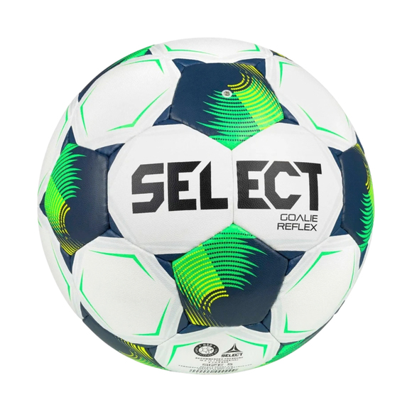 Piłka nożna Select Goalie Reflex v26 biało-zielona 150052