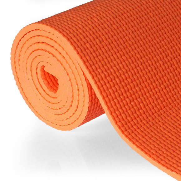 Mata do yogi Profit Slim  173x61x0,5cm pomarańczowa DK 2203