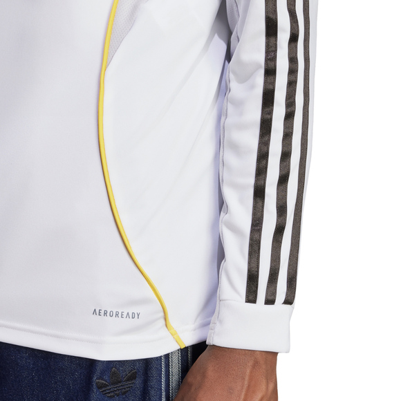 Koszulka męska adidas Real Madrid 25/26 Long Sleeve Home biała JN8884