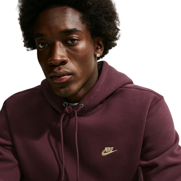 Bluza męska Nike Club BB bordowa FN3859 652