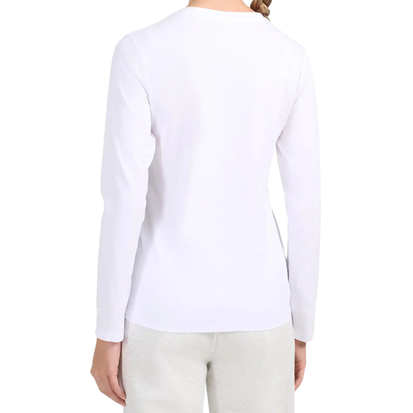 Koszulka damska 4F longsleeve F639 biała 4FWMM00TLONF639 10S