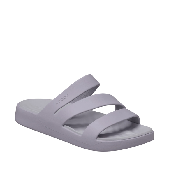 Klapki damskie Crocs Gataway Strappy Sandal fioletowe 209587 5PS